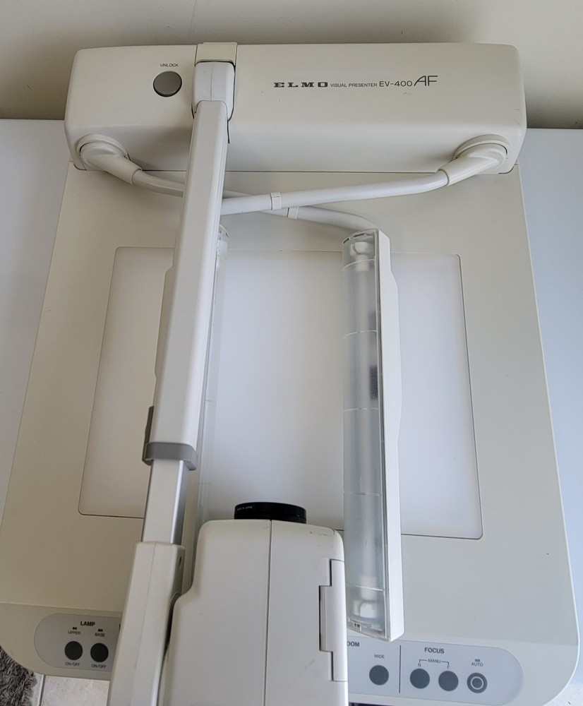 USED - Elmo EV-400AF Visual Presenter Auto-Focus Camera Overhead Projector