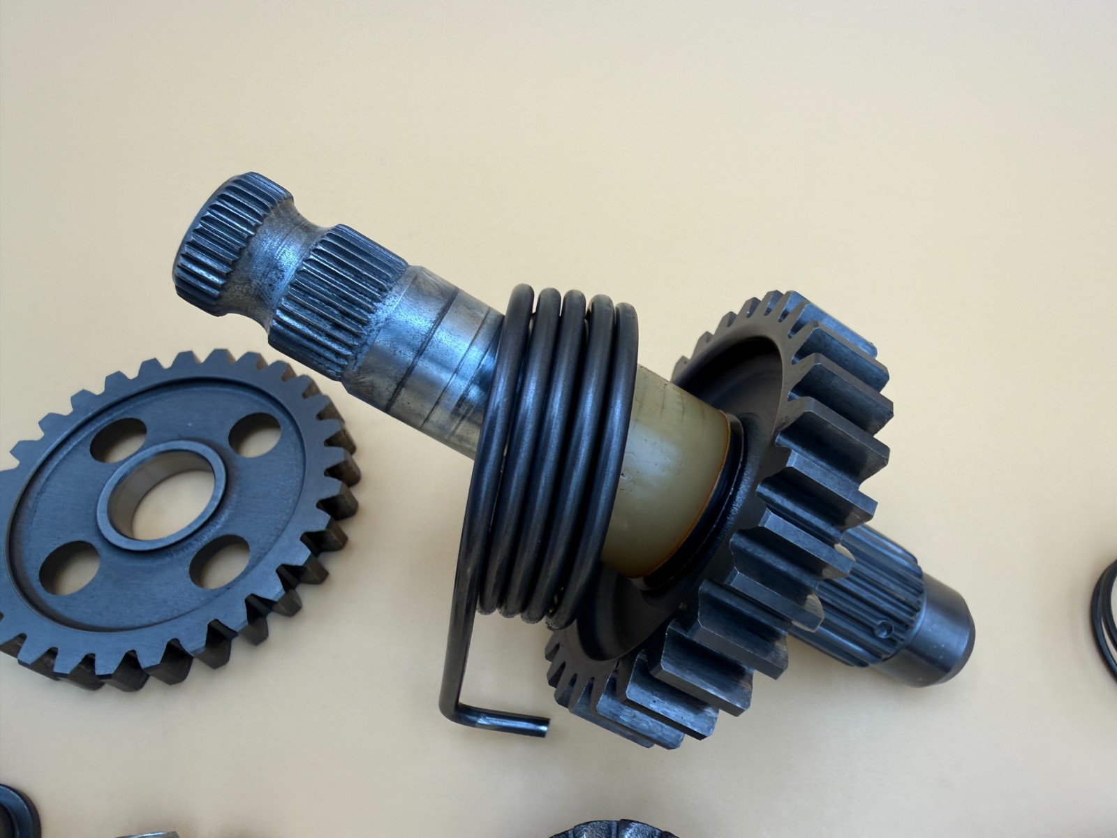 1999 - 2004 Honda XR400R XR400 OEM Kickstart Kick Start Mechanism Shaft Gear #2