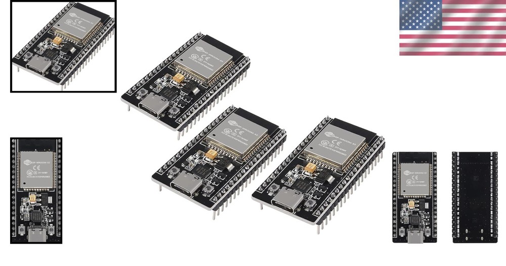 3x CP2012 USB C Development Boards with Dual-Core WiFi & Bluetooth Features
