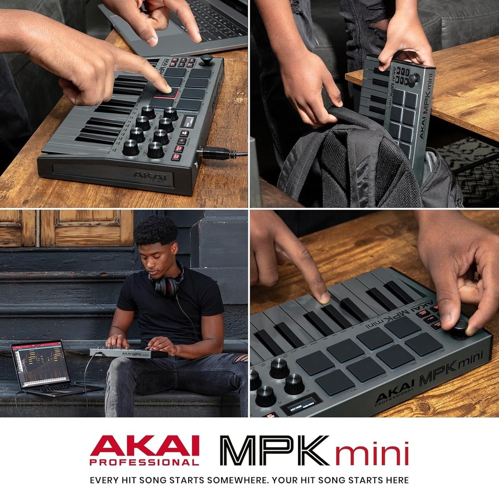 Use the MPK Mini MK3 - 25 Key MIDI Controller for Ultimate Music Creation