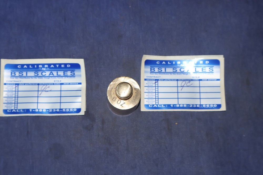 Brass 8 OZ Scale Weight