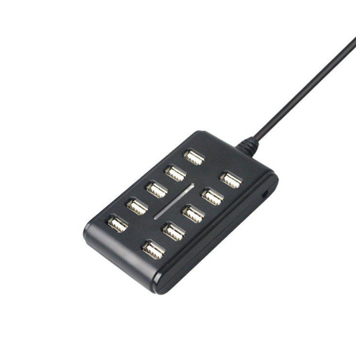 USB2.0 hub docking station One is divided into ten Splitter with switch