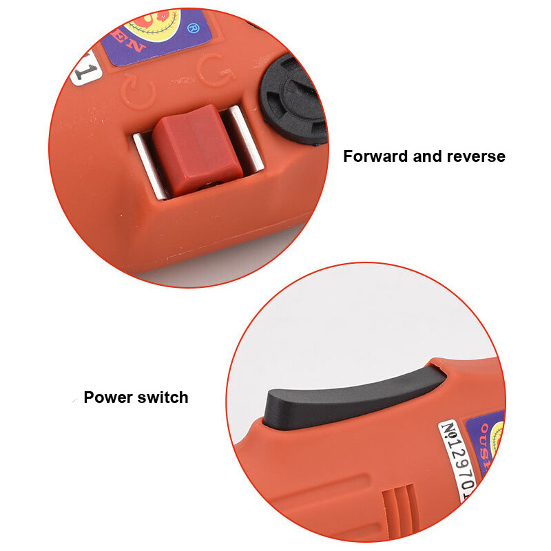 Electric Bottle Capping Machine Handheld Bottle Screw Capper Cap Sealer 10-50mm