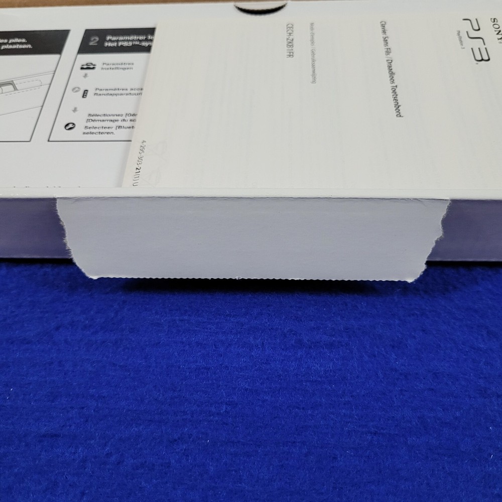 ps3 AZERTY Keyboard Wireless Official Sony Bluetooth Keyboard NEW & Sealed