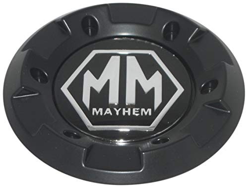 Matte Flat Black Wheel Rim Replacement Center Section Cap Only C-231-2