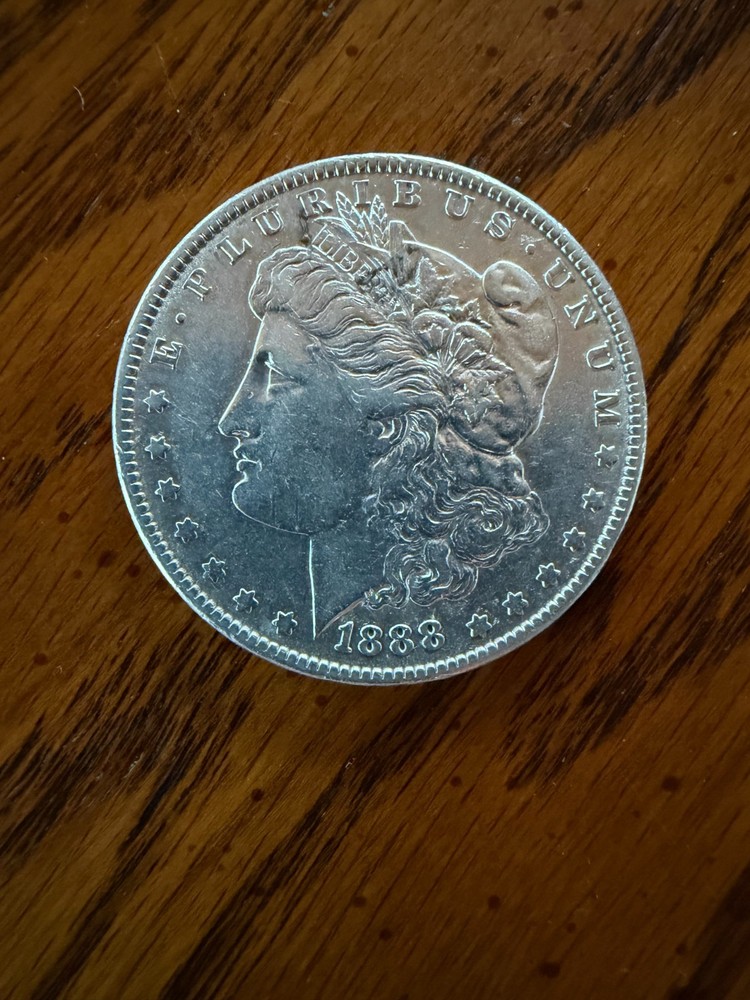 1888 Morgan Silver Dollar. 90% Silver.
