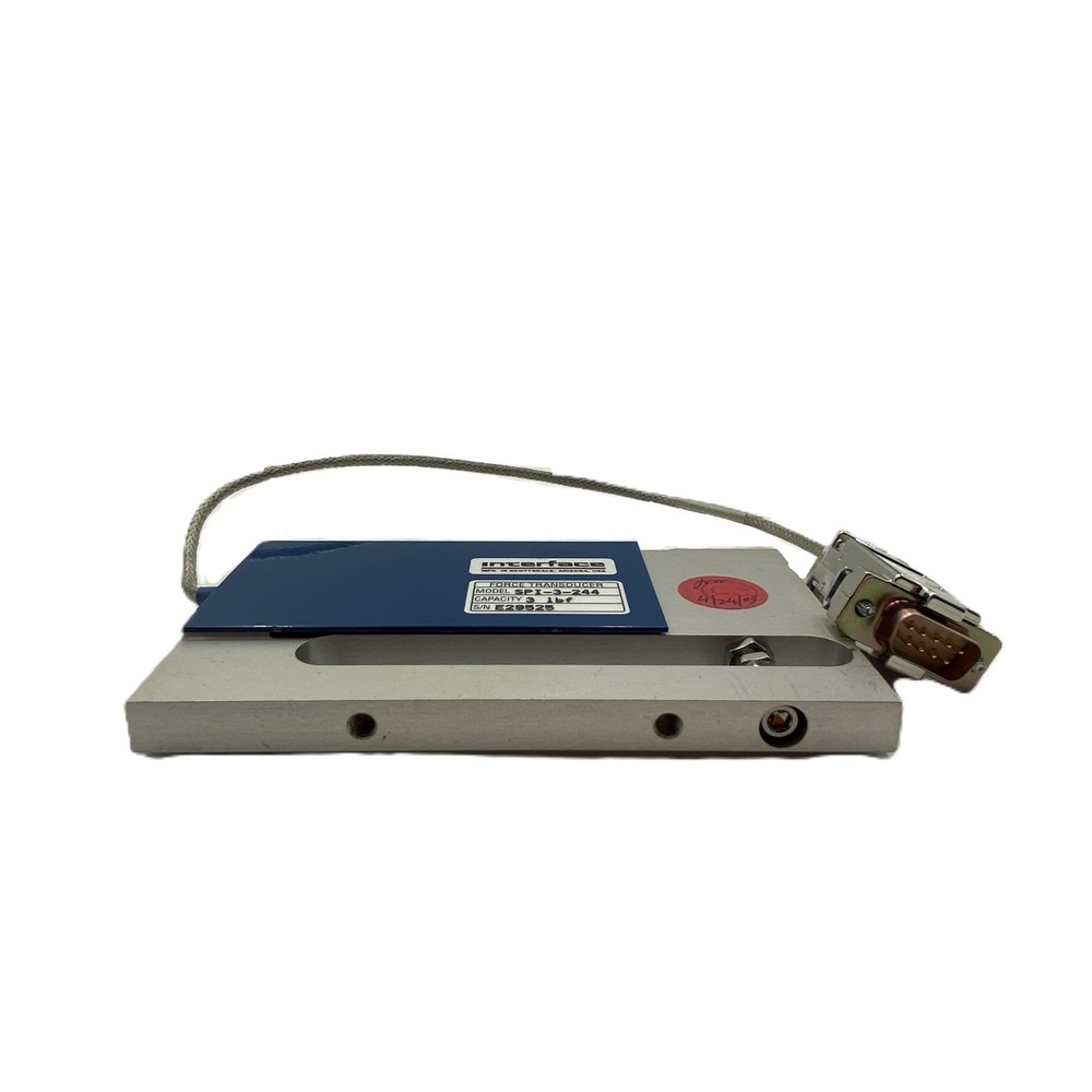 Interface SPI-3-244 Force Transducer Load Cell 3lbf Capacity NEW