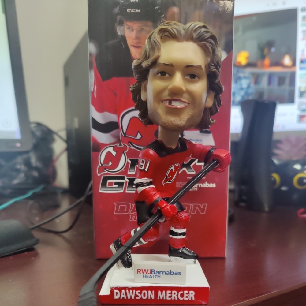 Dawson Mercer Bobble head complete in box