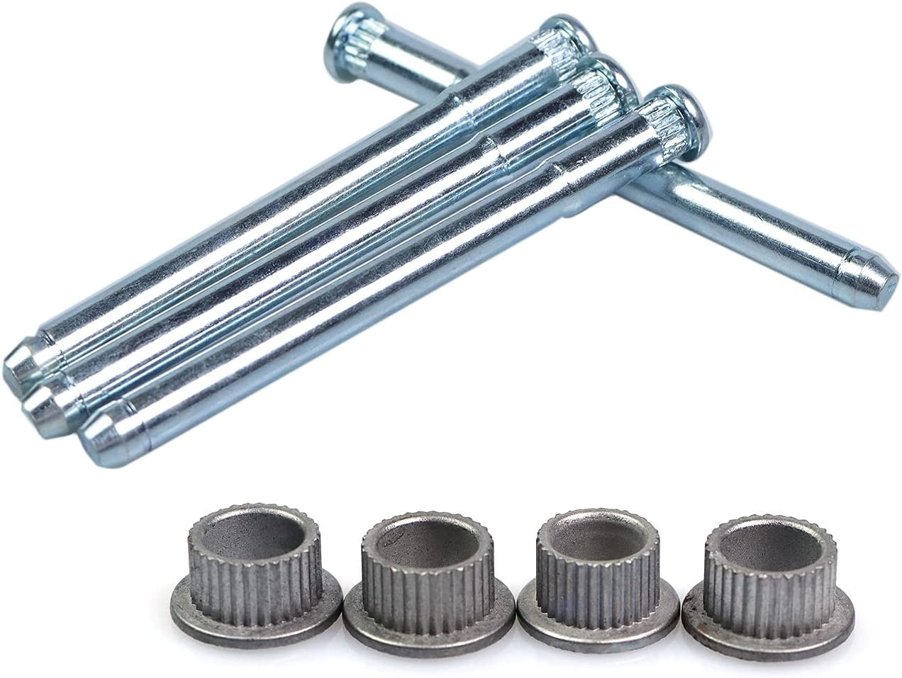 Door Hinge Pin and Bushing Repair Kits Compatible with 1988-2002 Chevy GMC C1500