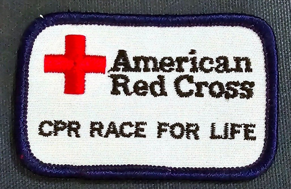 Red Cross CPR Embroidered Patch