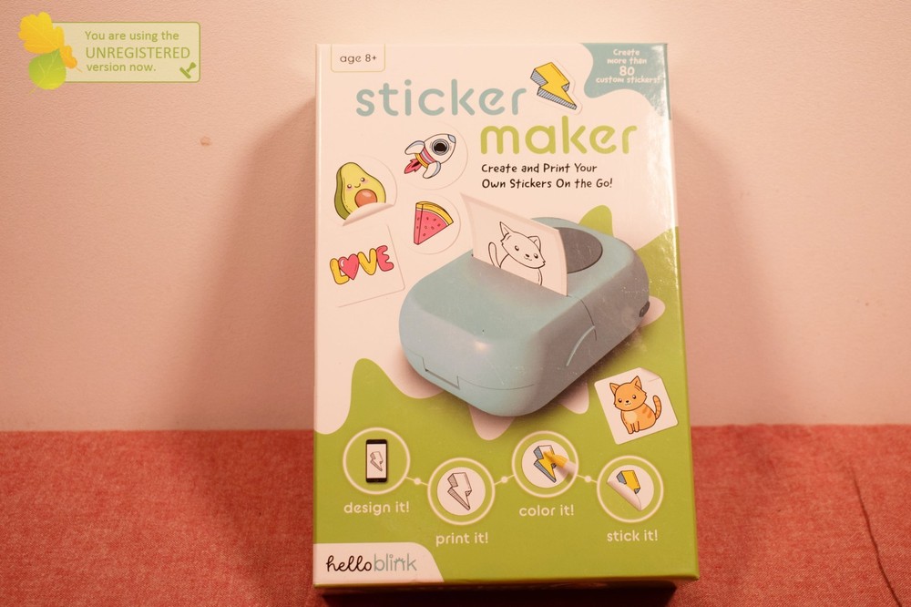 Ceaco Hello Blink Sticker Maker Create Your Own Stickers