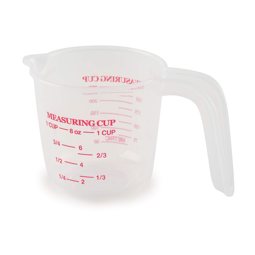 Norpro 1 Plastic Measuring Cup, Multicolored