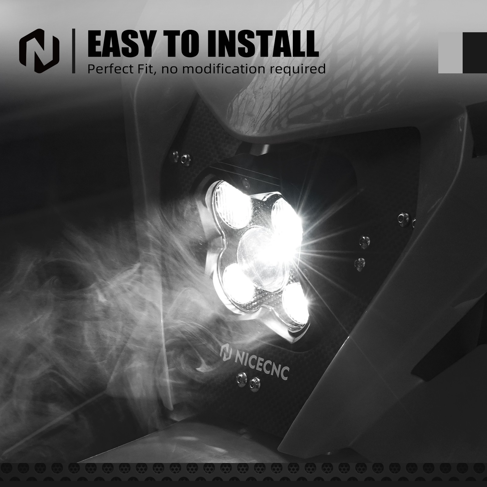 NICECNC LED Lamp Headlight For KTM 150 250 300 350 450 500 EXC F XC-W 2024-2025