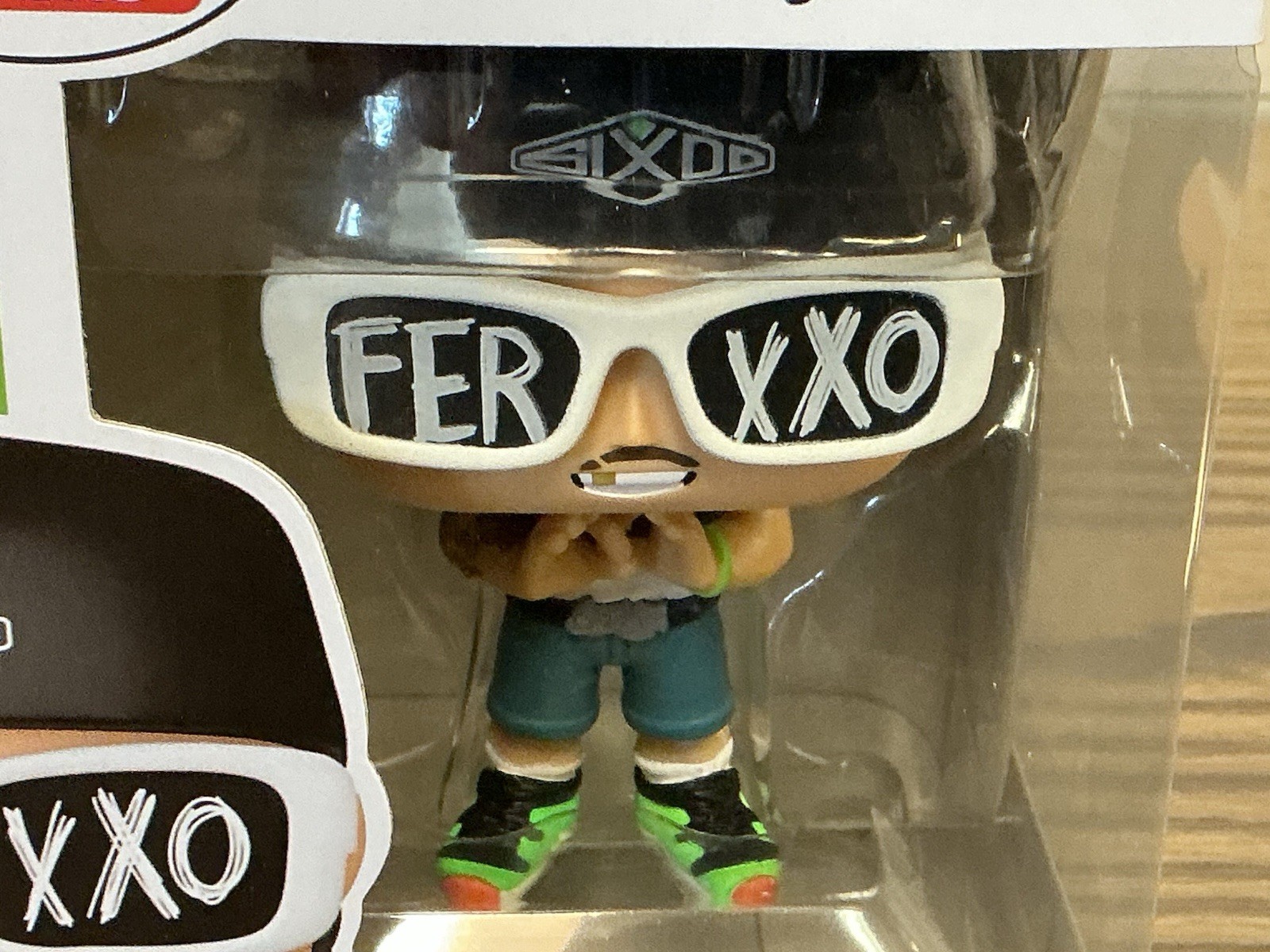 NEW GLOW Ferxxo Feid Funko Pop #483 Rocks Music Glows Dark GITD