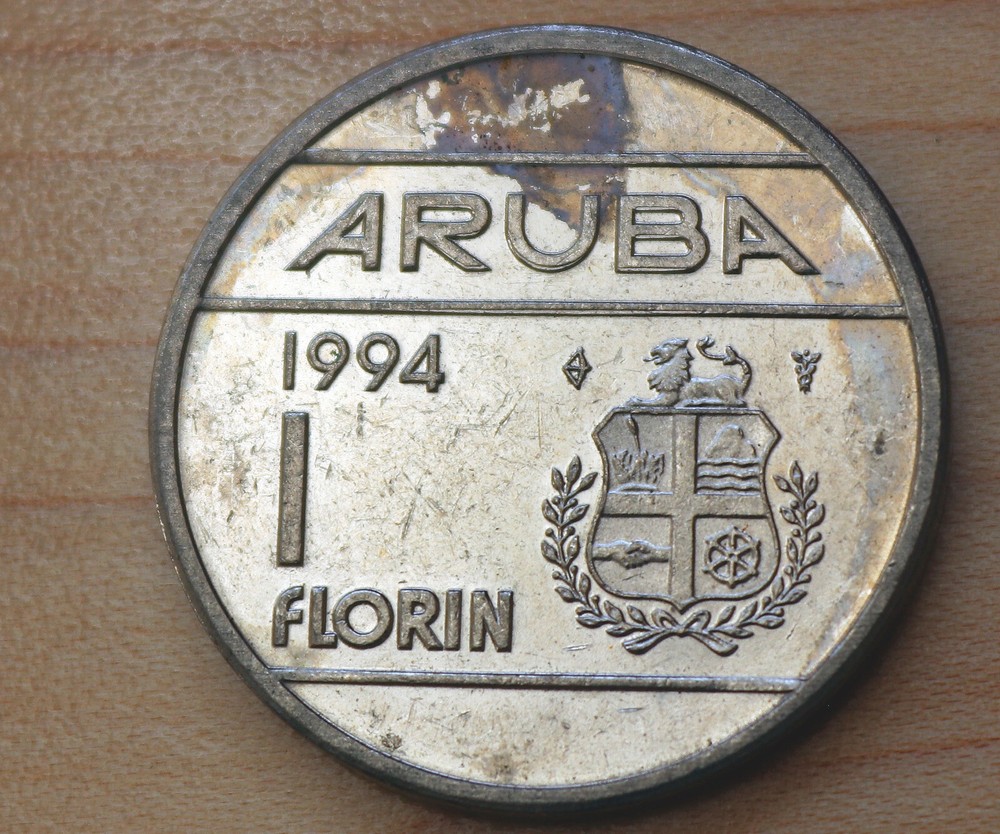 1994 Aruba 1 Florin