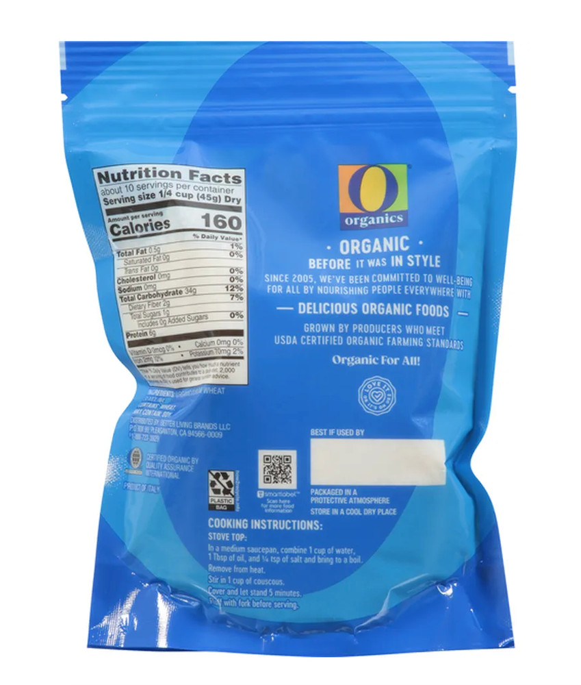 O Organics Couscous 16 oz.