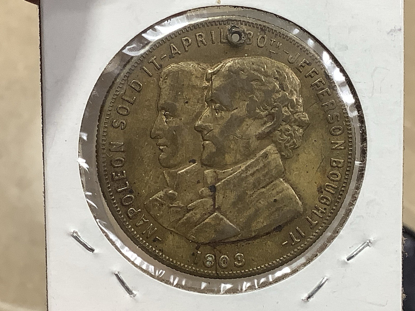 1903-4 MO HK-310 So Called Dollar *Neat* Good-Luck Dollar Louisana Purchase