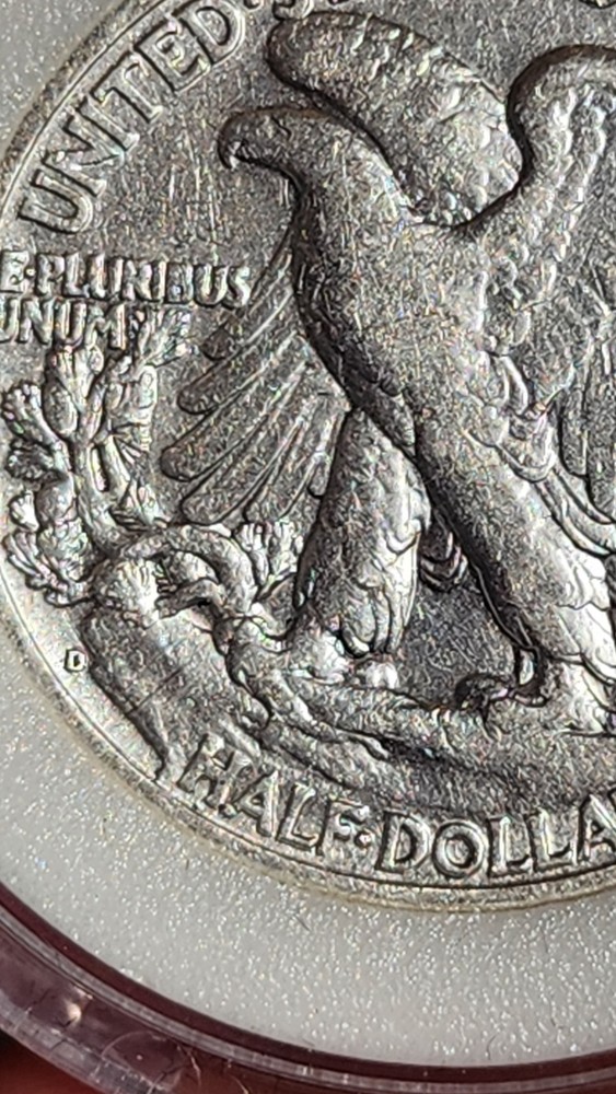 1942-P, 1943-D, 1944-S walking liberty .50 90% silver First Commorative Mint COA