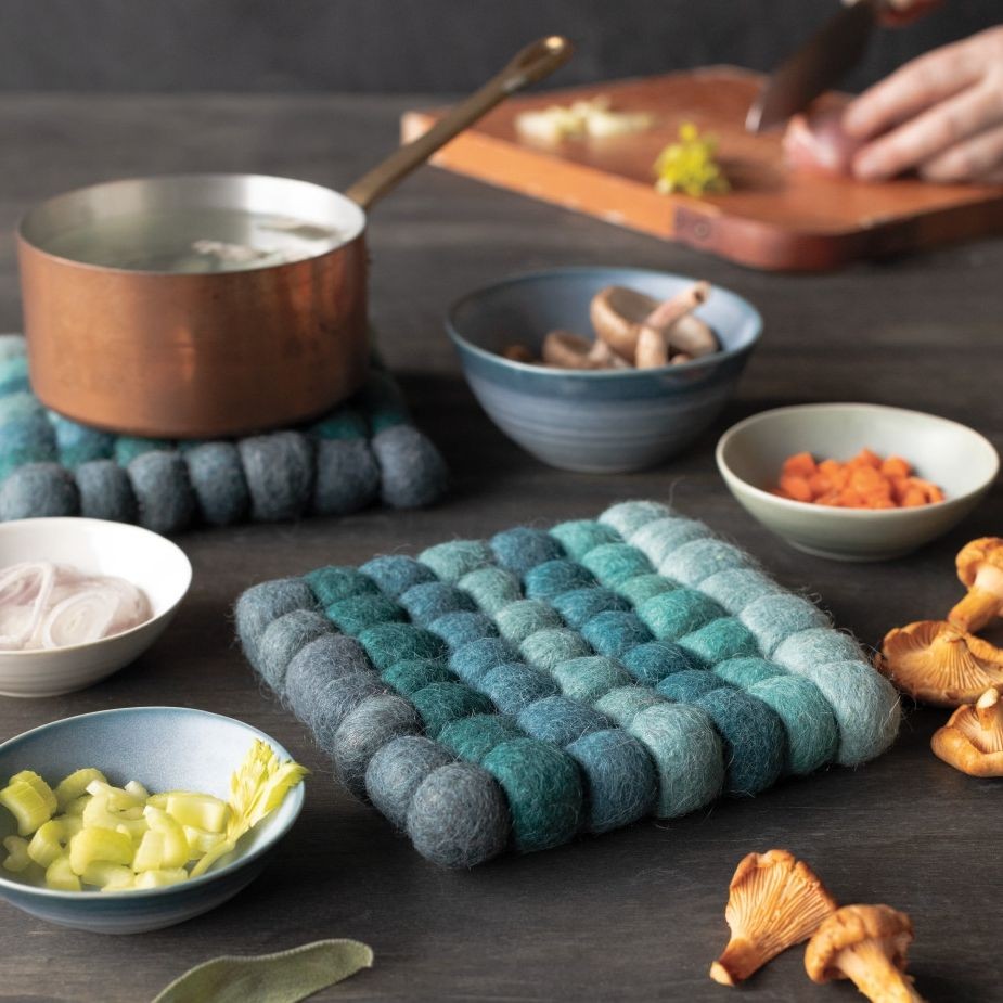 Felt Trivet, Square, 6 x 6 inch