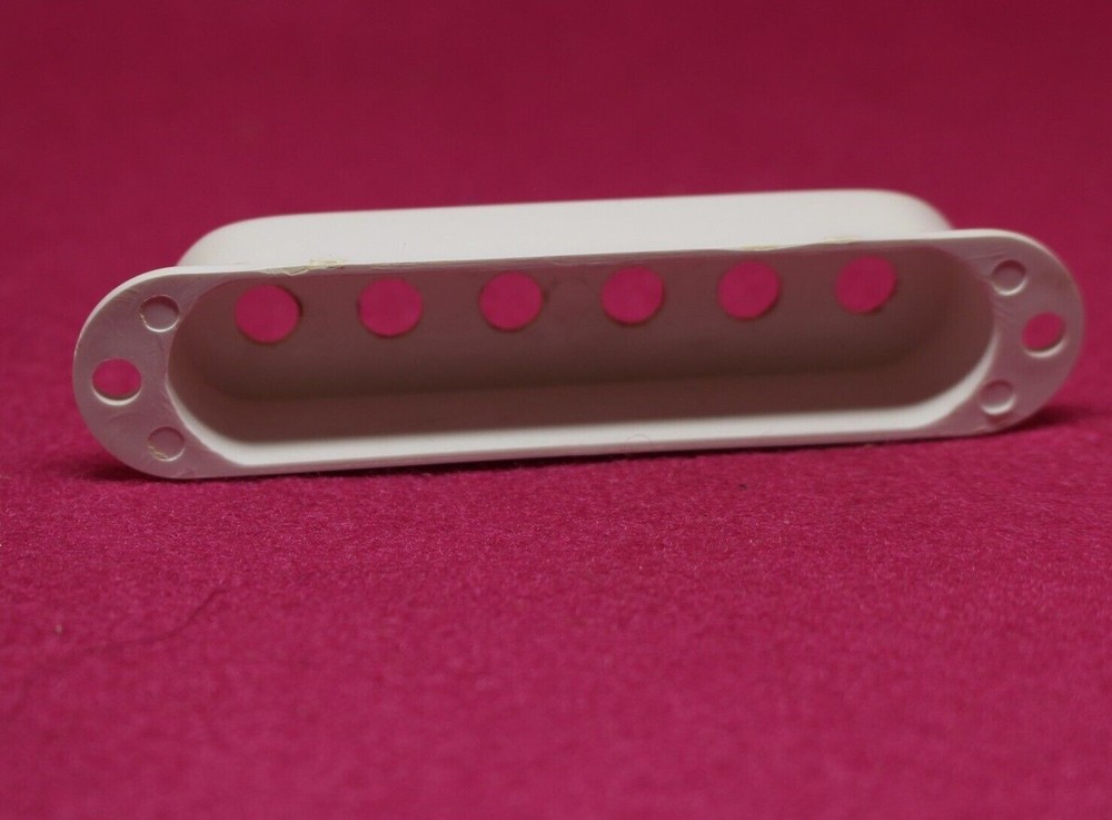Aged Bakelite Style Pickup Covers Set For Stratocaster White