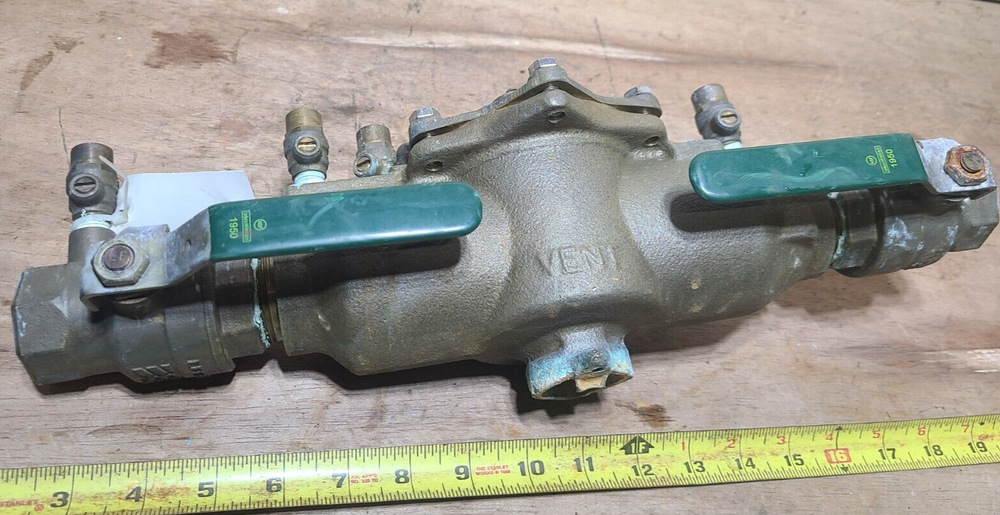 Watts Regulator 1-1/4" Reduced Pressure Zone Valve Assembly LF009M2-QT