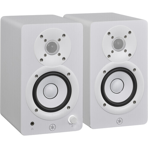 Yamaha HS3 Campact Powered Studio Monitors - Pair (White)