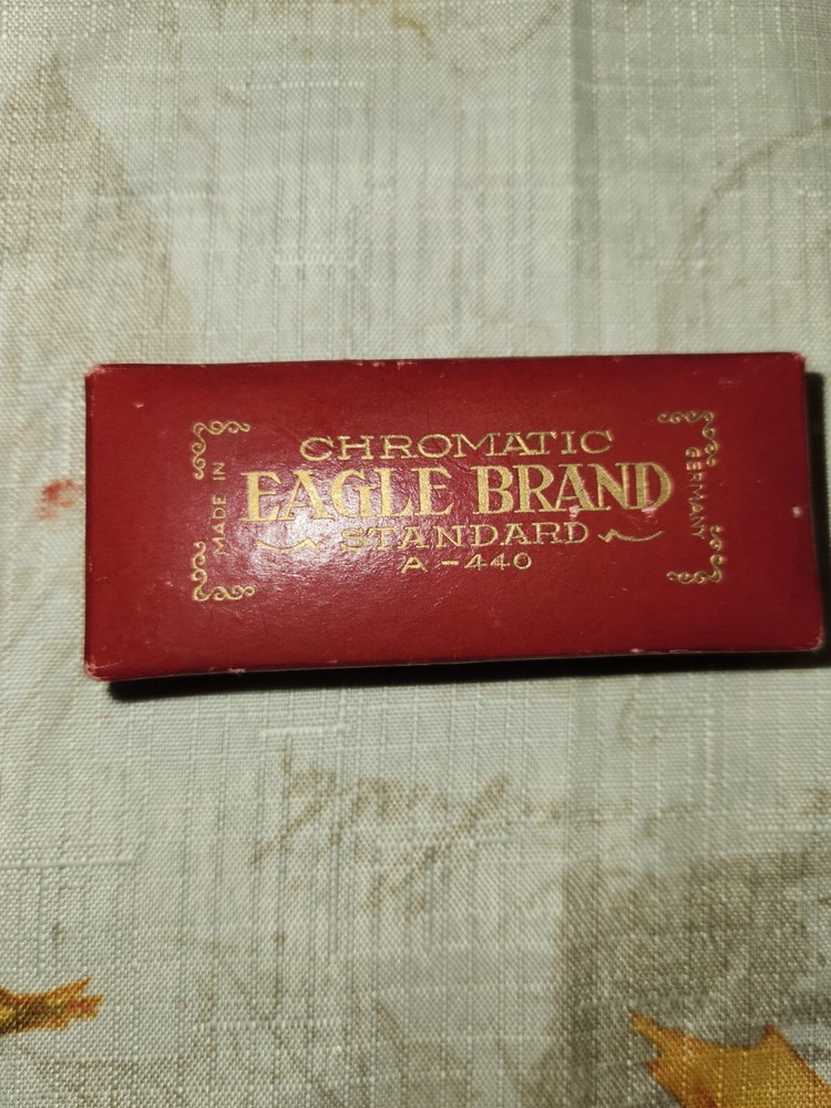 CHromatic harmonica Made In Germany Eagle Brand A-440