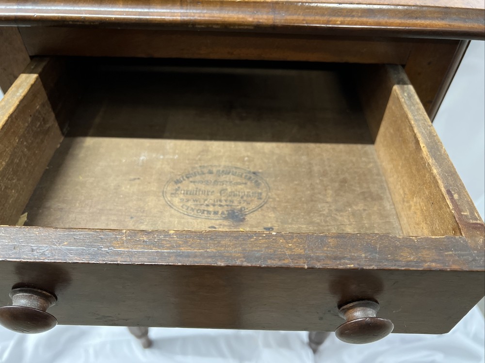 Mitchell and Rammelsberg drop leaf table