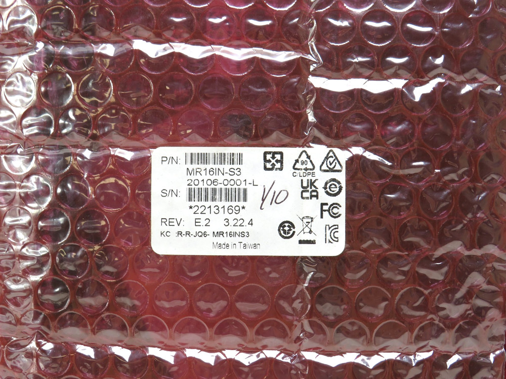 Mercury MR16IN-S3 Multi-Device Interface Panel [CTKC]