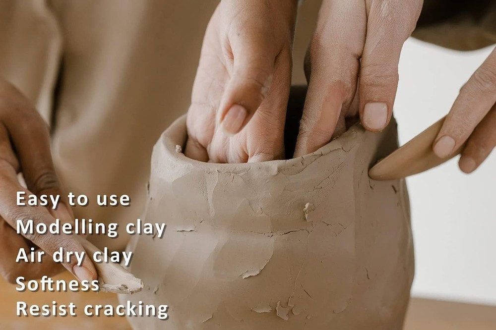 Versatile 10LB Air-Dry Clay with 40 Sculpting Tools for Creativity