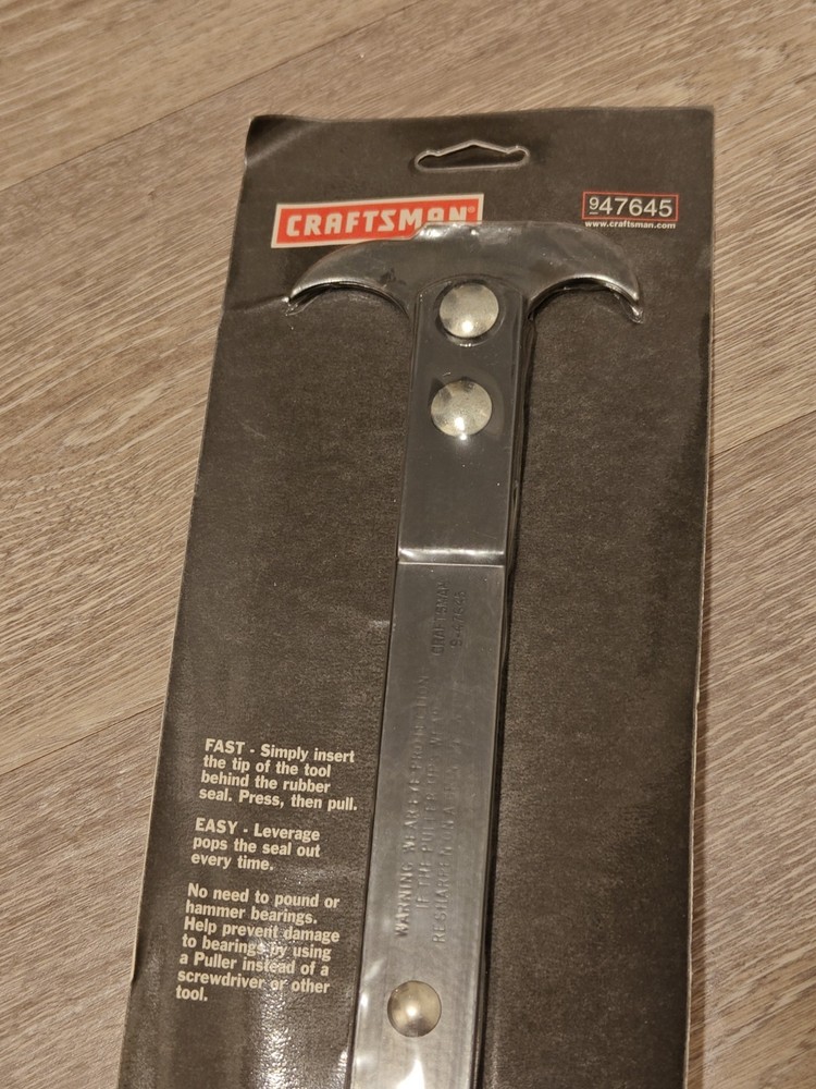 Sears Craftsman Tools USA Seal Puller 47645 NOS