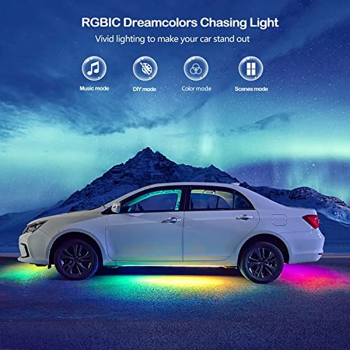 Underglow Kit, RGB-IC Under Car Lights With Dream Color Dancing Chasing, 213