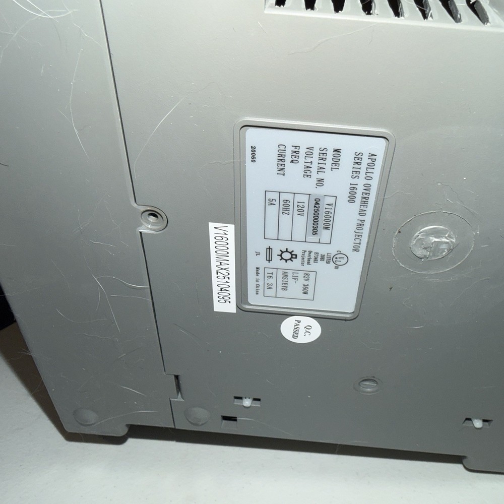 Apollo Horizon 2 Overhead Projector V16000M