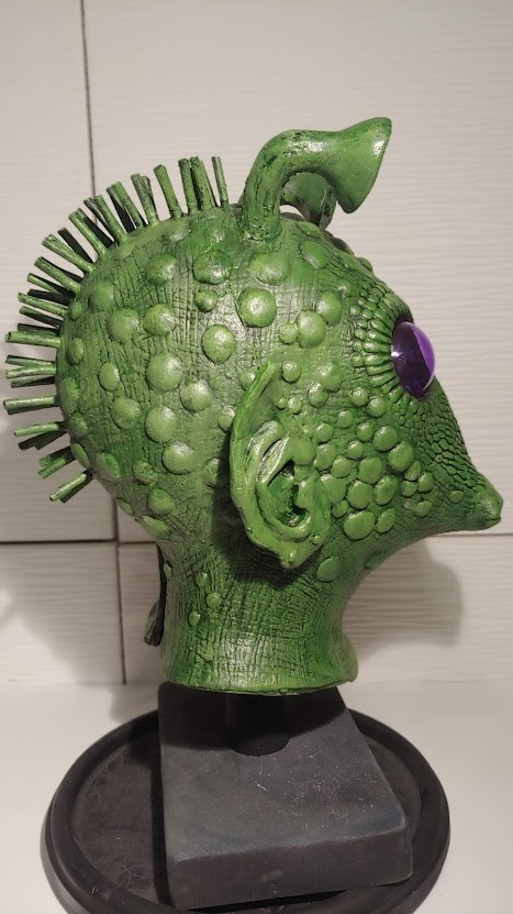 Greedo latex mask