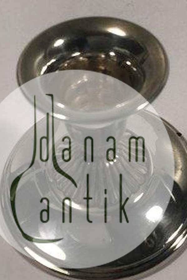 Danish Silver Candlestick