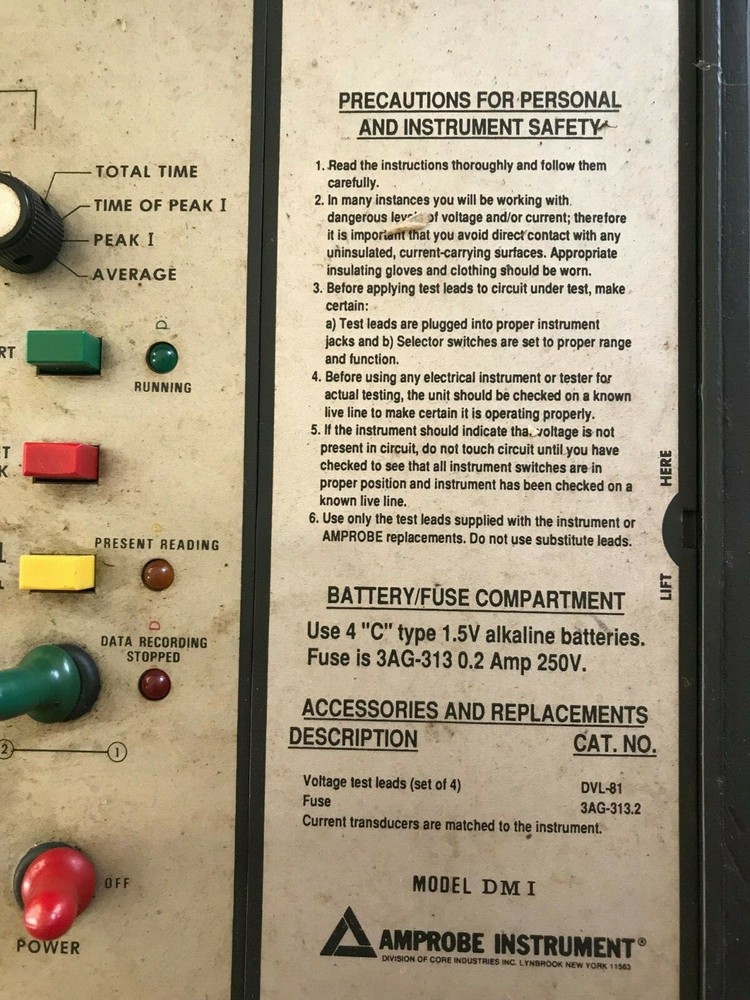  Amprobe DigiMatic Model DM I