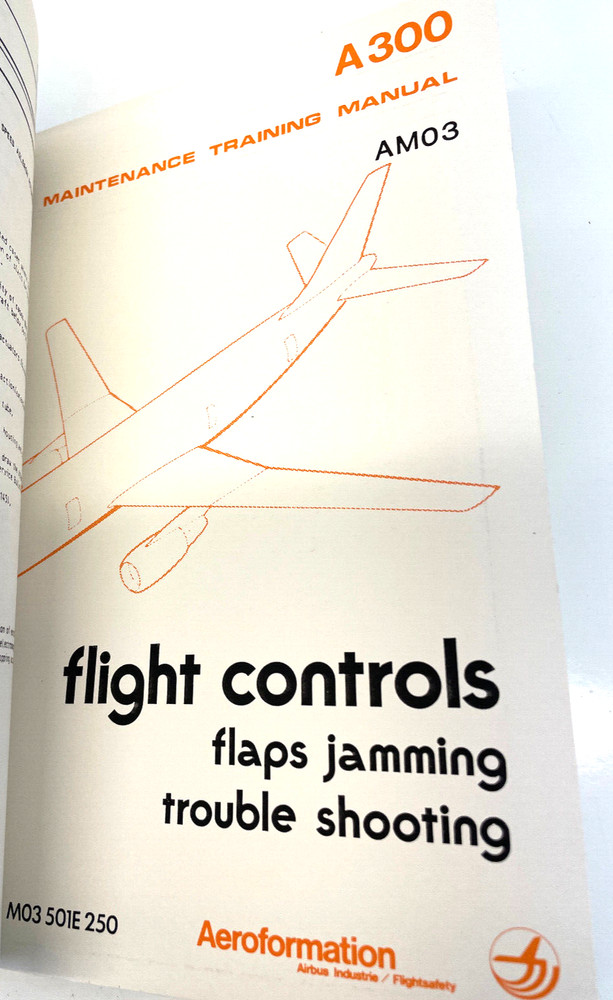 Vtg Airbus A300 Technical Service Training Manual Multiple Systems Book