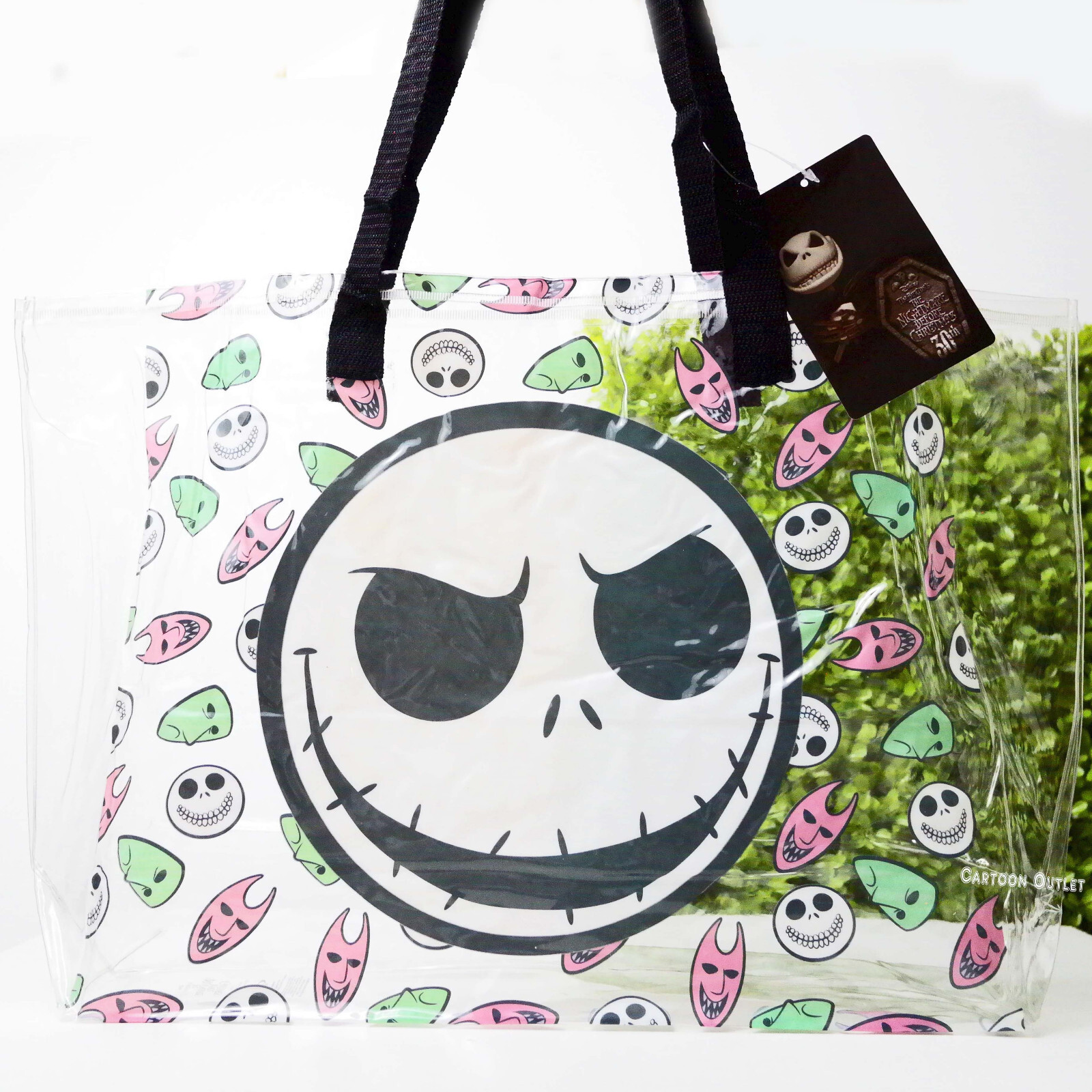 Disney Jack Skellington Tote Clear Tote Bag New Beach Tote