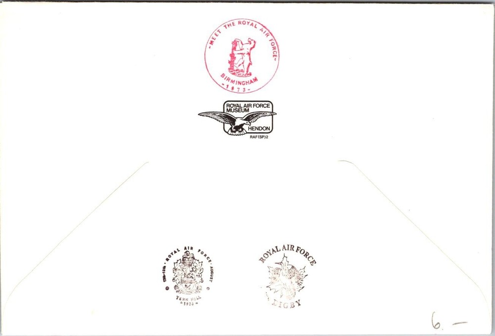 England 1973 Royal Auxiliary Force - J16370