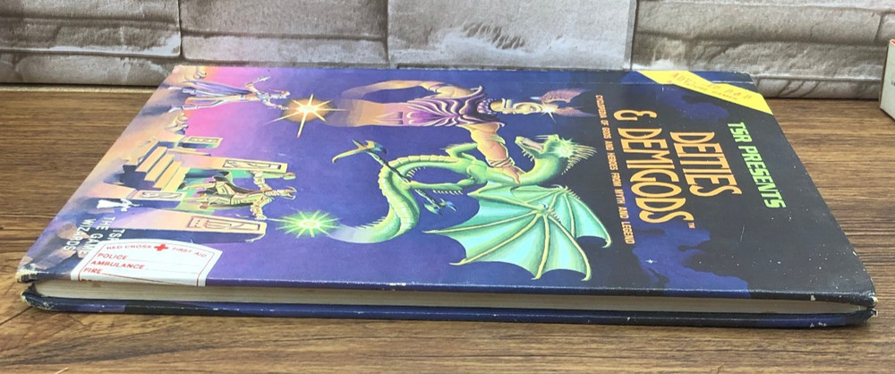 Advanced Dungeons & Dragons: Deities & Demigods 1980