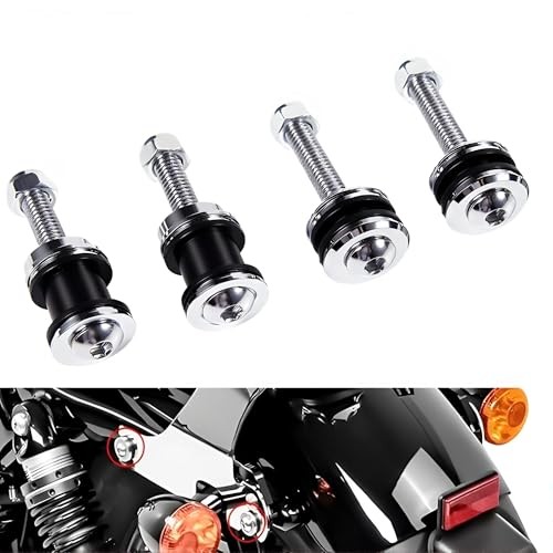 Motorcycles Quick Release Detachable Sissy Bar Backrest Docking Chrome#D1