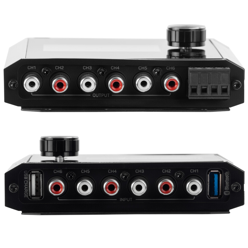 NVX XDSP66BT BLUETOOTH 15 Band Parametric EQ Digital Signal Processor (DSP)