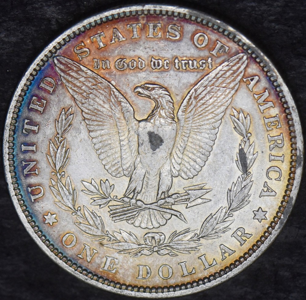1879 Morgan Silver Dollar Toned - ✪COINGIANTS✪