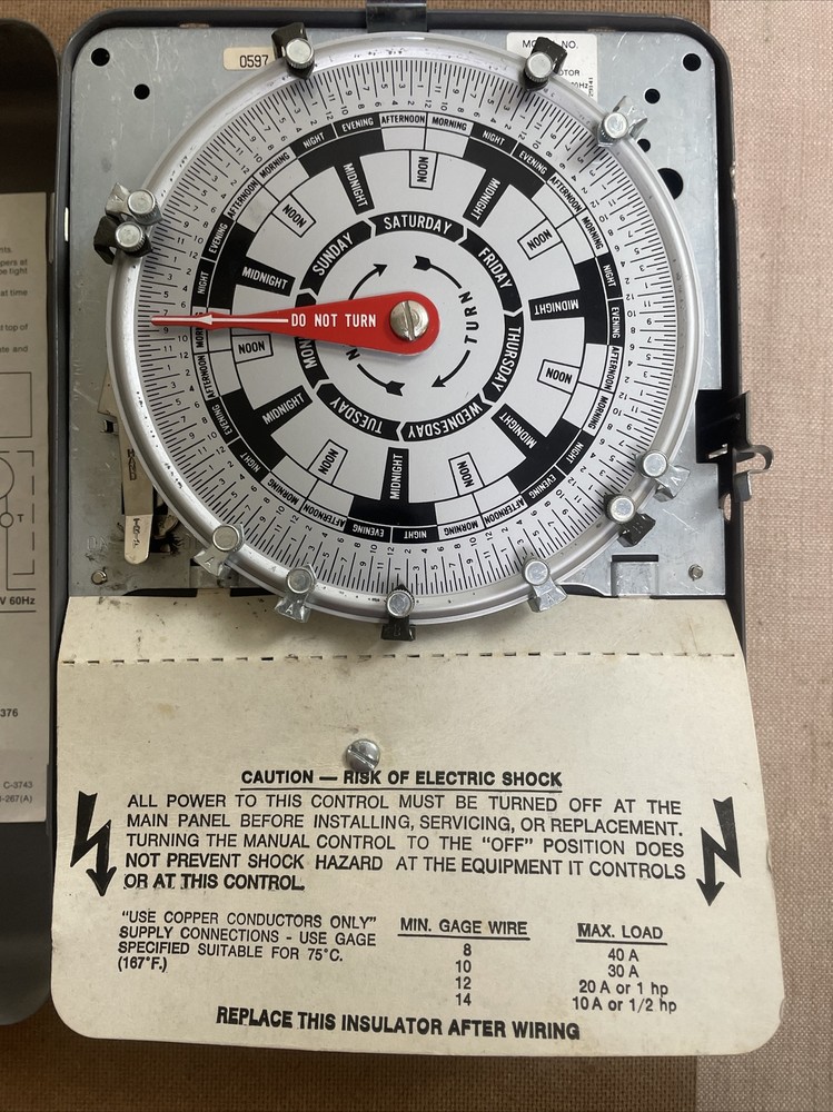 Nice TORK Model NO. Is W400 Timer