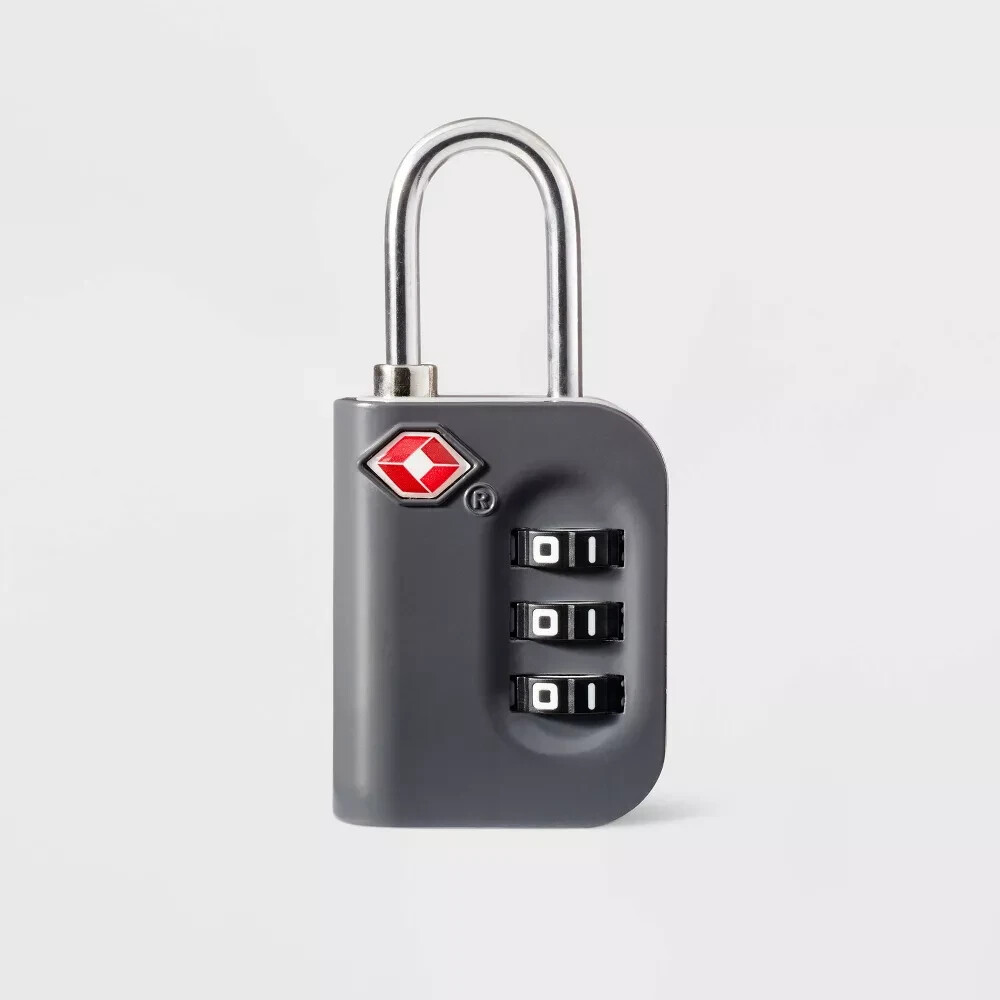 Open Story™ Combo Luggage Lock black