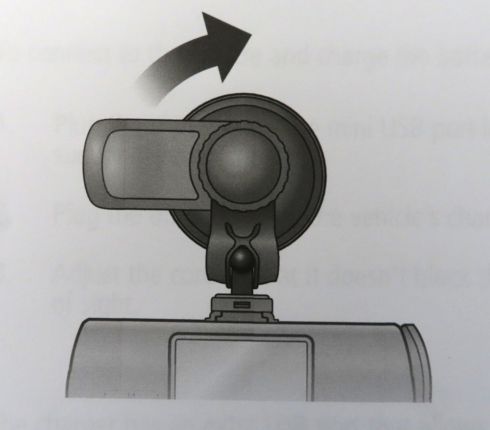 OEM Rand McNally Dash Cam 100 200 300 Windshield Suction Mount