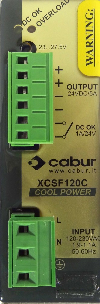 Cabur XCSF120C Power Supply