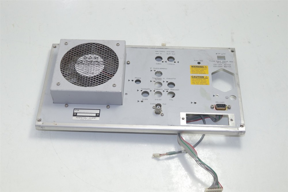 Anritsu MS2661C Spectrum Analyzer 9KHz - 3GHz Back Panel