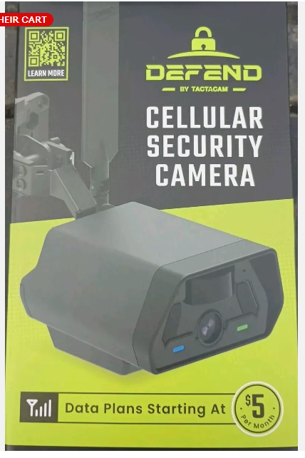 Tactacam Defend Cellular Security Camera DFD-GRD01