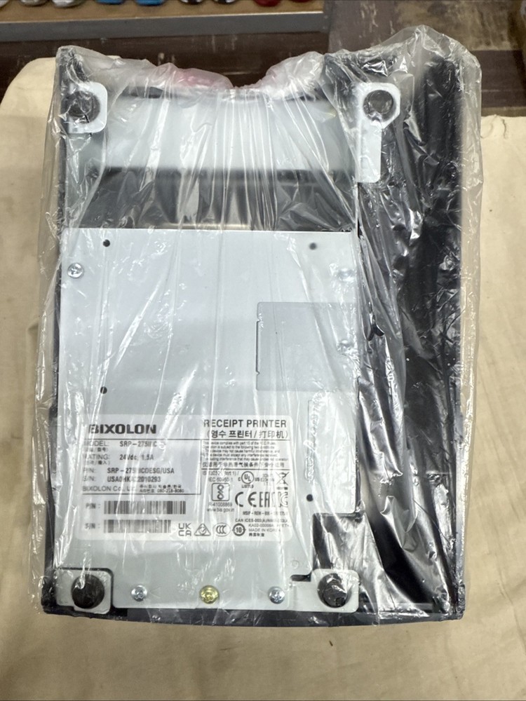 NEW BIXOLON SRP 275 BARCODE PRINTER No Cord - Unit Only